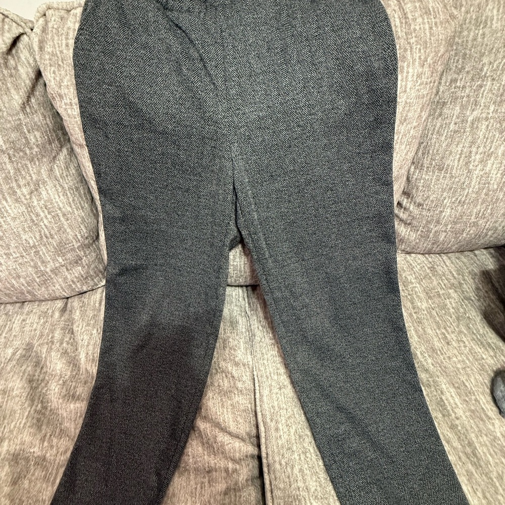 A New Day Charcoal Herringbone Pants